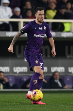 ACF Fiorentina İtalya Futbol Serisi 2019 / 20 sezonunda pol lirola (fiorentina), İtalya Serie A futbol maçı, 1 Ocak 2020 - LPS / Matteo Papini