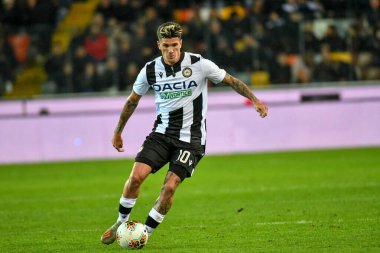 Udinese calcio takımından Rodrigo de Paul İtalya futbol sezonu 2019 / 20, İtalya 'da İtalya Serie A futbol maçı, 01 Ocak 2020 - LPS / Alessio Marini