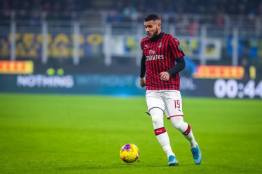 Ac Milan 'dan Theo Hernandez İtalyan futbolu sezonu 2019 / 20 Ac Milan - Fotoğraf: Fabrizio Carabelli / Lm