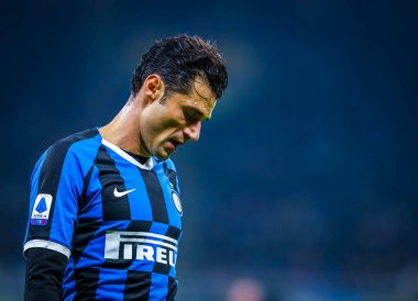 FC Internazionale takımından Antonio Candreva İtalya futbolu sezonu 2019 / 20 FC Internazionale - Fotoğraf: Fabrizio Carabelli / LM