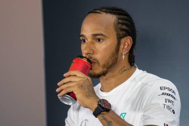Formula 1 pilotları sırasında 44 Lewis Hamilton (gbr) Mercedes-amg petronas motorspor, Formula 1 Şampiyonası, İtalya, Ocak 01 2020 - LPS / Alessio Marini