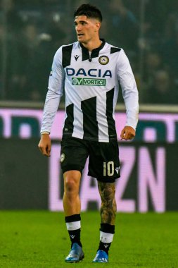 Udinese calcio takımından Rodrigo de Paul İtalya futbol sezonu 2019 / 20, İtalya 'da İtalya Serie A futbol maçı, 01 Ocak 2020 - LPS / Alessio Marini