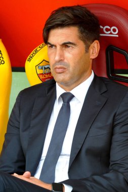 Daniel Fonseca (koç roma) AS Roma Roma futbol takımı Serie A sezon 2019 / 20, İtalya Serie A futbol maçı, 01 Ocak 2020 - LPS / Renato Olimpio