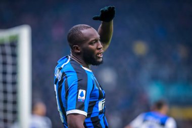 FC Internazionale takımından Romelu Lukaku İtalyan futbolu sezonu 2019 / 20 FC Internazionale - Fotoğraf: Fabrizio Carabelli / LM