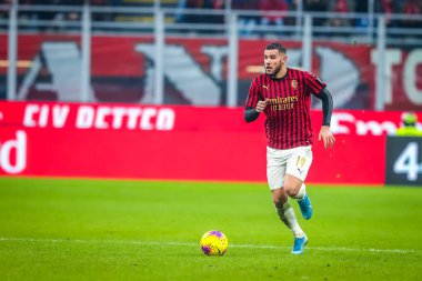 Ac Milan 'dan Theo Hernandez İtalyan futbolu sezonu 2019 / 20 Ac Milan - Fotoğraf: Fabrizio Carabelli / Lm