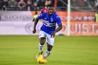 İtalyan futbol takımı Serie A 'nın 2019 / 20 sezonunda ronaldo vieira of sampdoria, İtalya Serie A futbol maçı, Ocak 01 2020 - LPS / Luigi Canu