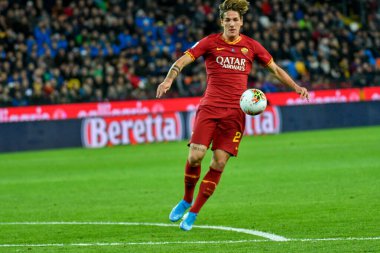 Nicolo Zaniolo, A 'dan. Evet. Roma calcio İtalyan futbolu sezonu 2019 / 20, İtalya Serie A futbol maçı, 01 Ocak 2020 - LPS / Alessio Marini
