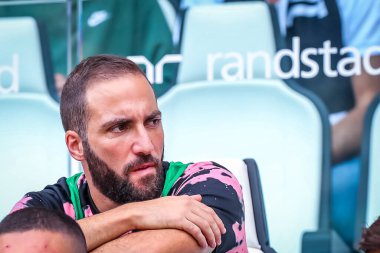 Juventus 'lu Gonzalo Higuain İtalyan futbolu sezonu 2019 / 20 Juventus Fc - Fotoğraf: Fabrizio Carabelli / Lm