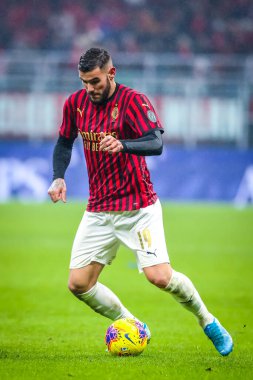 Ac Milan 'dan Theo Hernandez İtalyan futbolu sezonu 2019 / 20 Ac Milan - Fotoğraf: Fabrizio Carabelli / Lm