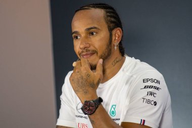 Formula 1 pilotları sırasında 44 Lewis Hamilton (gbr) Mercedes-amg petronas motorspor, Formula 1 Şampiyonası, İtalya, Ocak 01 2020 - LPS / Alessio Marini