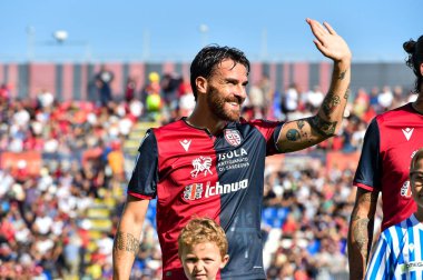 Luca purini of cagliari calcio during Italian football Serie A season 2019 / 20, italian Serie A football game, Cagliari, January 01 2020 - LPS / Luigi Canu