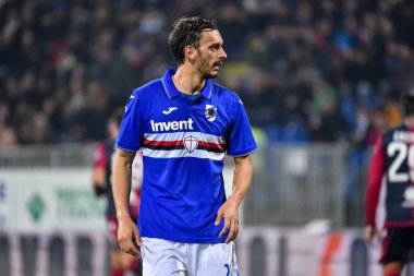 İtalyan futbol takımı Serie A 'nın 2019 / 20 sezonunda manolo gabbiadini of sampdoria, İtalya Serie A futbol maçı, 1 Ocak 2020 - LPS / Luigi Canu