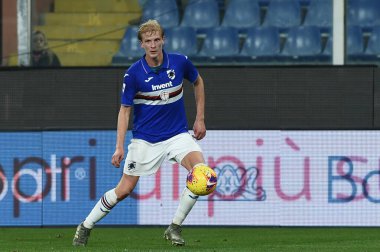 Morten Thorsby (sampdoria) Sampdoria İtalyan Futbol Serisi A Sezon 2019 / 20, İtalya Serisi A futbol maçı, 14 Mart 2020 - LPS / Danilo Vigo