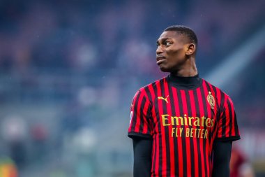 AC Milan 'dan Rafael Leao İtalya Futbol Ligi 2019 / 20 AC Milan - Fotoğraf: Fabrizio Carabelli / LM