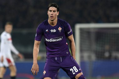 Dusan Vlahoviç (fiorentina) ACF Fiorentina İtalya Serie A sezonu 2019 / 20, İtalya Serie A futbol maçı, Firenze, Ocak 01 2020 - LPS / Matteo Papini