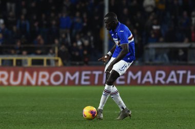 Sampdoria İtalyan Futbol Serisi A Sezon 2019 / 20, İtalya Serisi A Futbol Maçı, Cenova, 14 Mart 2020 - LPS / Danilo Vigo