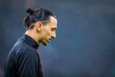 Ac Milan 'dan Zlatan Ibrahimoviç İtalya futbol takımı Serie A sezonu 2019 / 20 Ac Milan - Fotoğraf: Fabrizio Carabelli / Lm