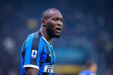 FC Internazionale takımından Romelu Lukaku İtalyan futbolu sezonu 2019 / 20 FC Internazionale - Fotoğraf: Fabrizio Carabelli / LM