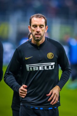 FC Internazionale takımından Diego Godin İtalyan futbolu sezonu 2019 / 20 FC Internazionale - Fotoğraf: Fabrizio Carabelli / LM