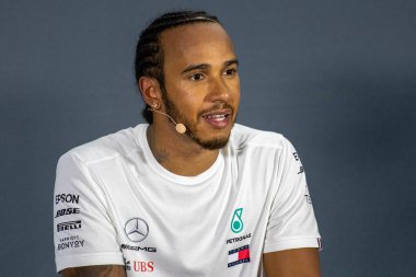 Formula 1 pilotları sırasında 44 Lewis Hamilton (gbr) Mercedes-amg petronas motorspor, Formula 1 Şampiyonası, İtalya, Ocak 01 2020 - LPS / Alessio Marini