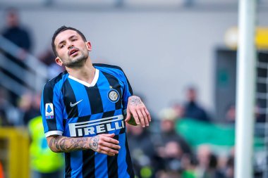 FC Internazionale takımından Stefano Sensi İtalyan futbolu sezonu 2019 / 20 FC Internazionale - Fotoğraf: Fabrizio Carabelli / LM