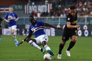 Sampdoria İtalyan Futbol Serisi A Sezon 2019 / 20, İtalya Serisi A Futbol Maçı, Cenova, 14 Mart 2020 - LPS / Danilo Vigo