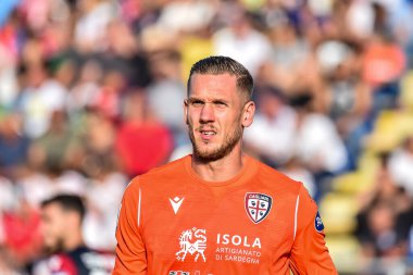 Cagliari calcio takımından Robin Olsen İtalya Serie A sezonu 2019 / 20, İtalya Serie A futbol maçı, 01 Ocak 2020 - LPS / Luigi Canu