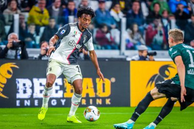 Juventus 'lu Juan Cuadrado İtalyan futbolu sezonu 2019 / 20 Juventus Fc - Fotoğraf: Fabrizio Carabelli / Lm