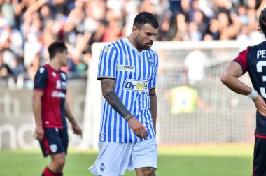 İtalyan Futbolcu Andrea Petagna Sezon 2019 / 20, İtalyan Serisi A futbol maçı, Ocak 01 2020 - LPS / Luigi Canu