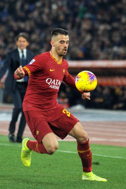 Leonardo spinazzola (roma) AS Roma Roma futbol takımı Serie A sezon 2019 / 20, İtalya Serie A futbol karşılaşması, 01 Ocak 2020 - LPS / Renato Olimpio