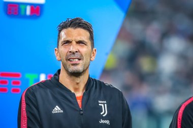 Juventus 'lu Gianluigi Buffon İtalyan futbolu sezonu 2019 / 20 Juventus Fc - Fotoğraf: Fabrizio Carabelli / Lm