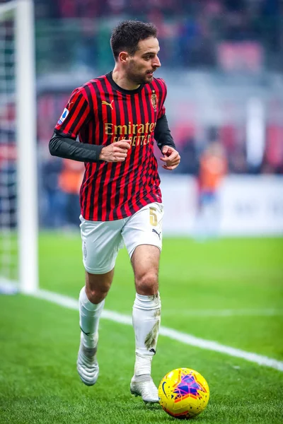 Giacomo Bonaventura Milan Durante Temporada Fútbol Italiano Serie 2019 Milan — Foto de Stock