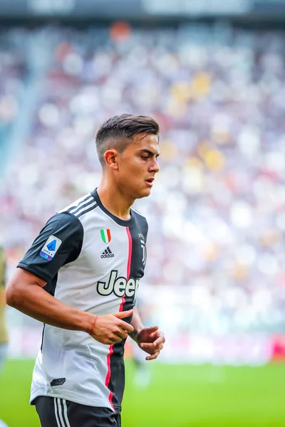 Paulo Dybala Juventus Během Italského Fotbalu Serie Sezóna 2019 Juventus — Stock fotografie