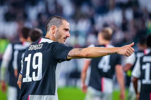 Juventus takımından Leonardo Bonucci İtalyan futbolu sezonu 2019 / 20 Juventus Fc - Fotoğraf: Fabrizio Carabelli / Lm