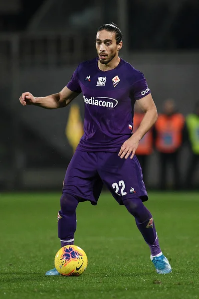 Martin Caceres Fiorentina Durante Temporada Acf Fiorentina Fútbol Italiano Serie — Foto de Stock