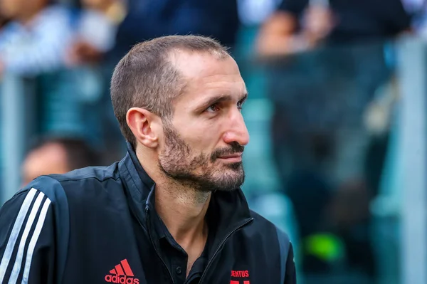 İtalyan futbol takımı Serie A 'nın 2019 / 20 sezonunda Juventus Fc' in sahibi Giorgio Chiellini - Fotoğraf: Fabrizio Carabelli / Lm