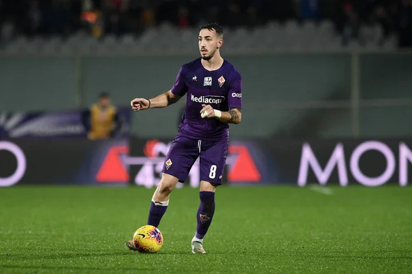 Gaetano Castrovilli Fiorentina Durante Acf Fiorentina Serie Fútbol Italiano 2019 — Foto de Stock