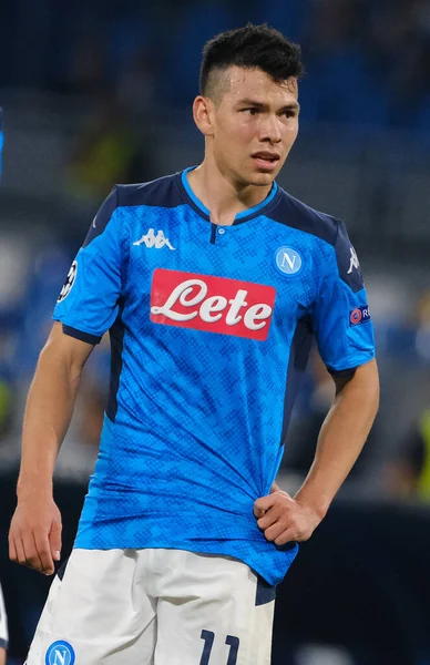 Hirving Lozano Ssc Napoli Italian Soccer Serie Season 2019 Italian — Foto de Stock