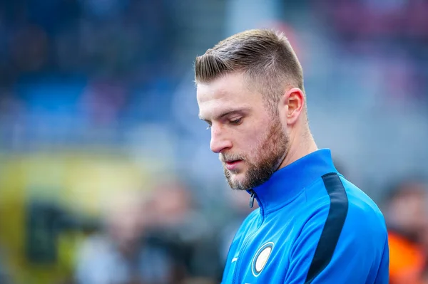 Milan Skriniar Internazionale Pendant Football Italien Serie Saison 2019 Internazionale — Photo