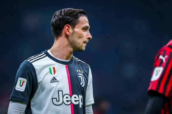Mattia Sciglio Juventus Durante Temporada Fútbol Italiano Serie 2019 Del — Foto de Stock