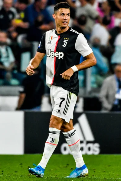 Cristiano Ronaldo Juventus Italian Soccer Serie Season 2019 Italský Fotbalový — Stock fotografie