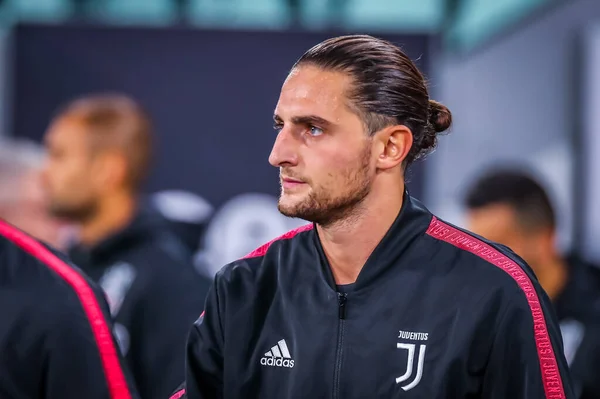 İtalyan futbol takımı Serie A 'nın 2019 / 20 sezonunda Juventus FC' den Adrien Rabiot - Fotoğraf: Fabrizio Carabelli / LM