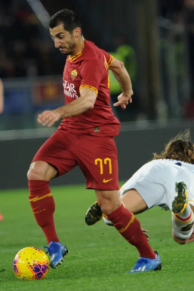 Henrikh Mkhitaryan Roma Pendant Roma Football Italien Serie Saison 2019 — Photo