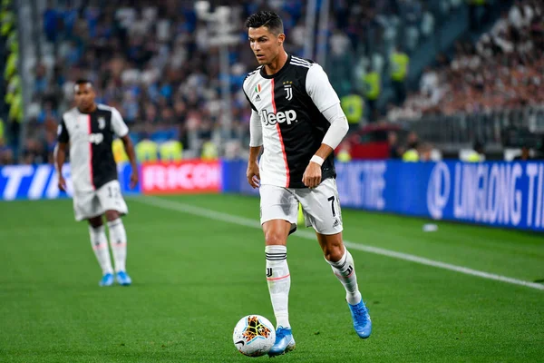Cristiano Ronaldo Juventus Italian Football Serie Season 2019 Italyan Serie — Stok fotoğraf