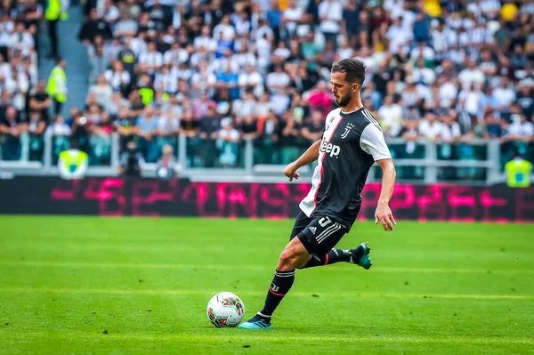 Miralem Pjanic Juventus Durante Temporada Fútbol Italiano Serie 2019 Juventus — Foto de Stock