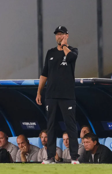 Jurgen Klopp Liverpool Italian Soccer Serie Season 2019 Italian Serie — стоковое фото