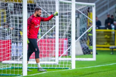 Ac Milan 'dan Gianluigi Donnarumma İtalya Futbol Ligi 2019 / 20 Ac Milan - Fotoğraf: Fabrizio Carabelli / Lm