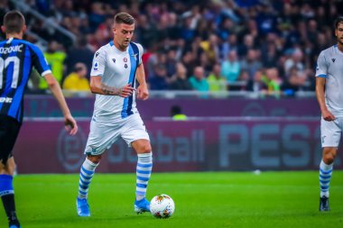 SS Lazio 'dan Sergej Milinkoviç-Saviç İtalya Futbol Serisi sırasında 2019 / 20 SS Lazio - Fotoğraf: Fabrizio Carabelli / LM