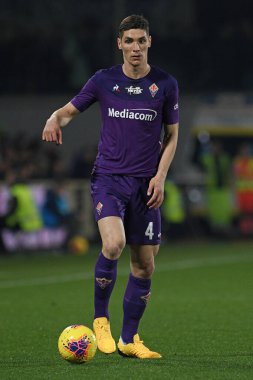 Nikola Milenkovic (fiorentina) ACF Fiorentina İtalyan futbol sezonu 2019 / 20, İtalya Serie A futbol maçı, 01 Ocak 2020 - LPS / Matteo Papini