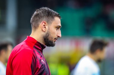 Ac Milan 'dan Gianluigi Donnarumma İtalya Futbol Ligi 2019 / 20 Ac Milan - Fotoğraf: Fabrizio Carabelli / Lm